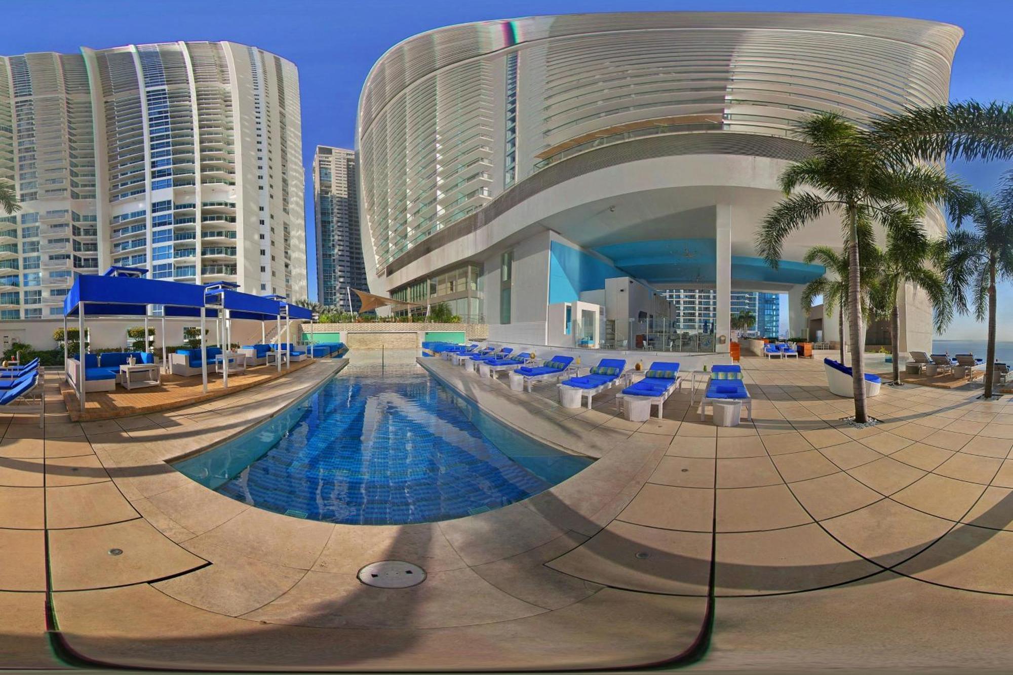 Jw Marriott Panama Hotel Luaran gambar Panorama of the pool area