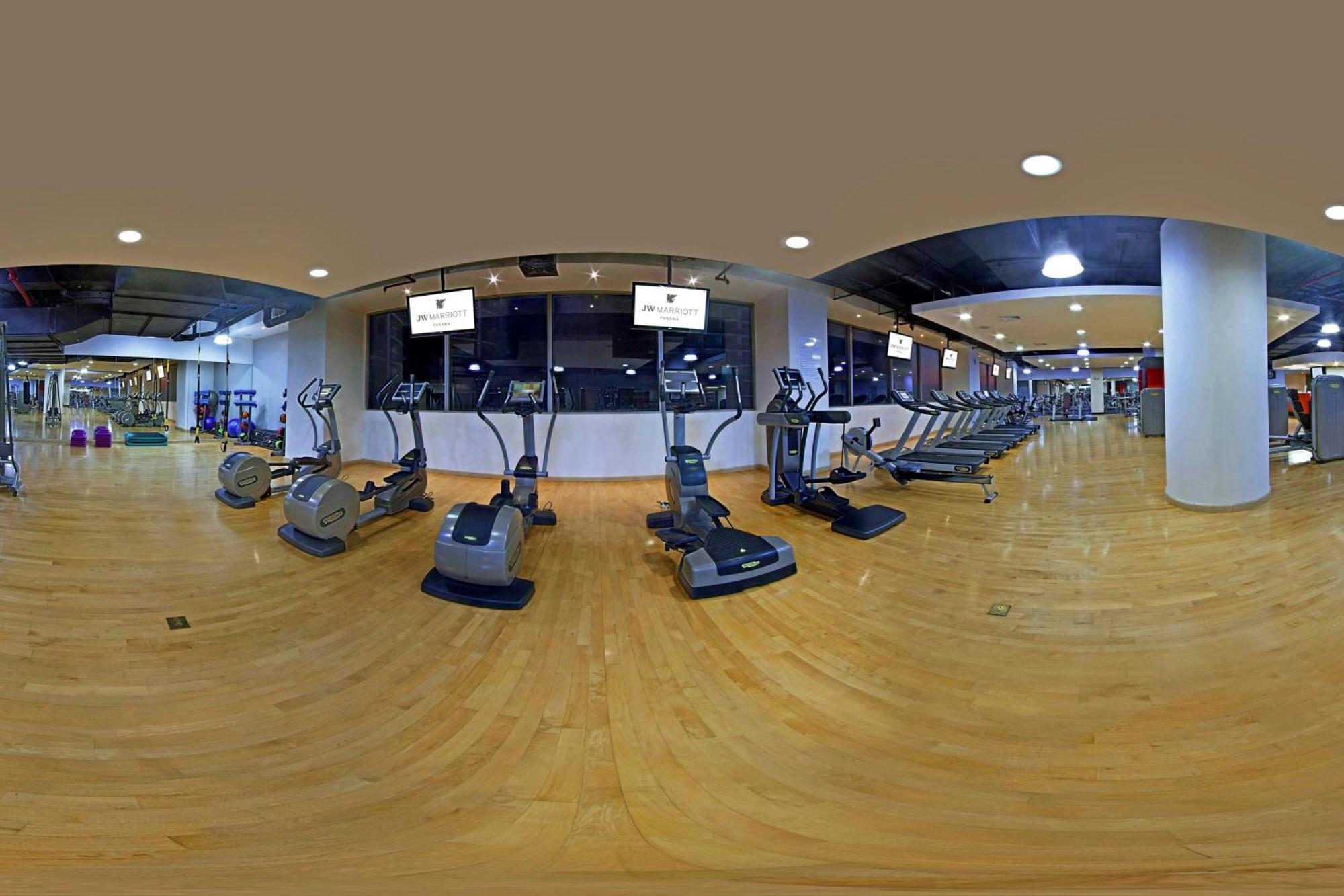 Jw Marriott Panama Hotel Luaran gambar 360° spherical panorama of a gym